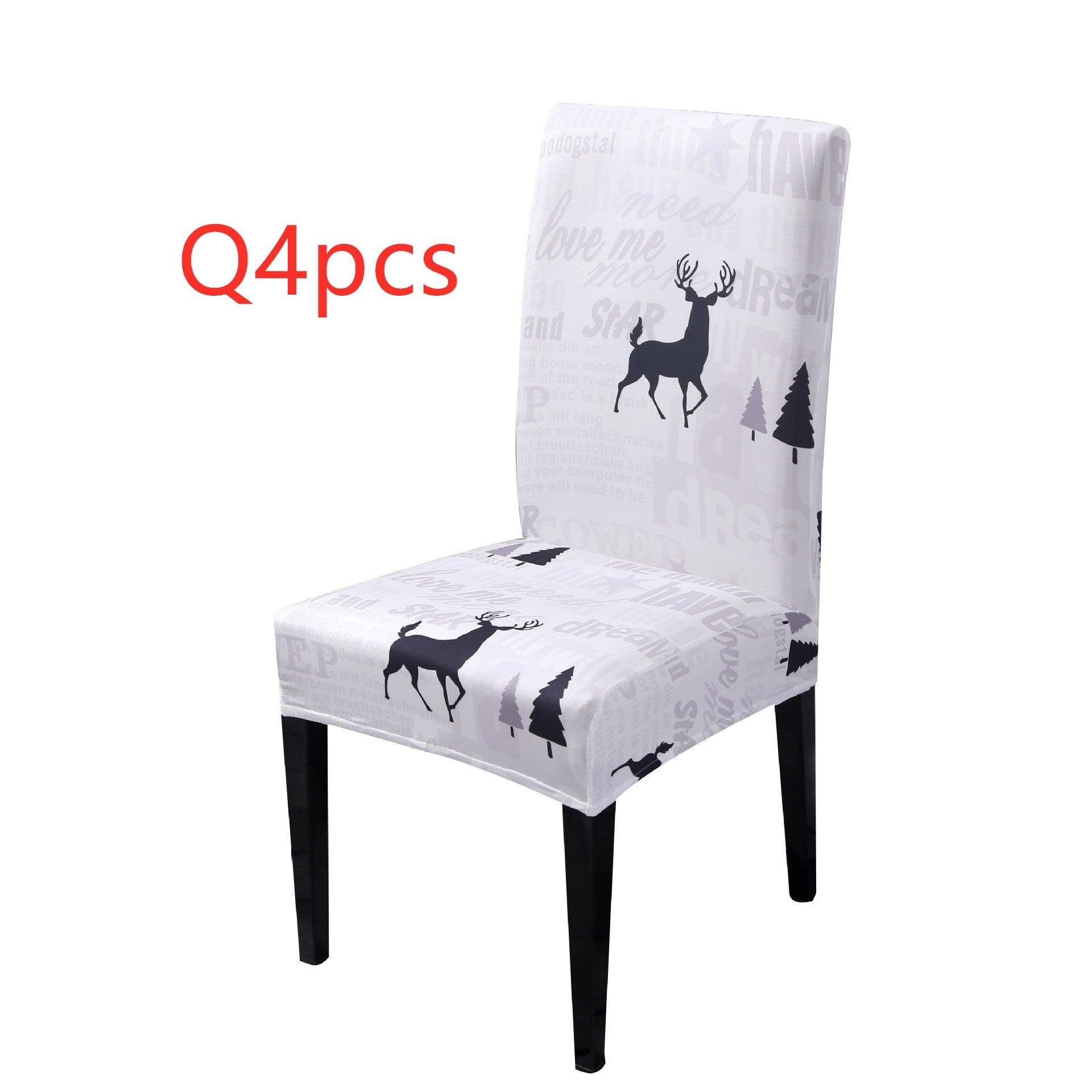 Christmas Universal Elastic Chair Cover – Festive Holiday Decor ✨