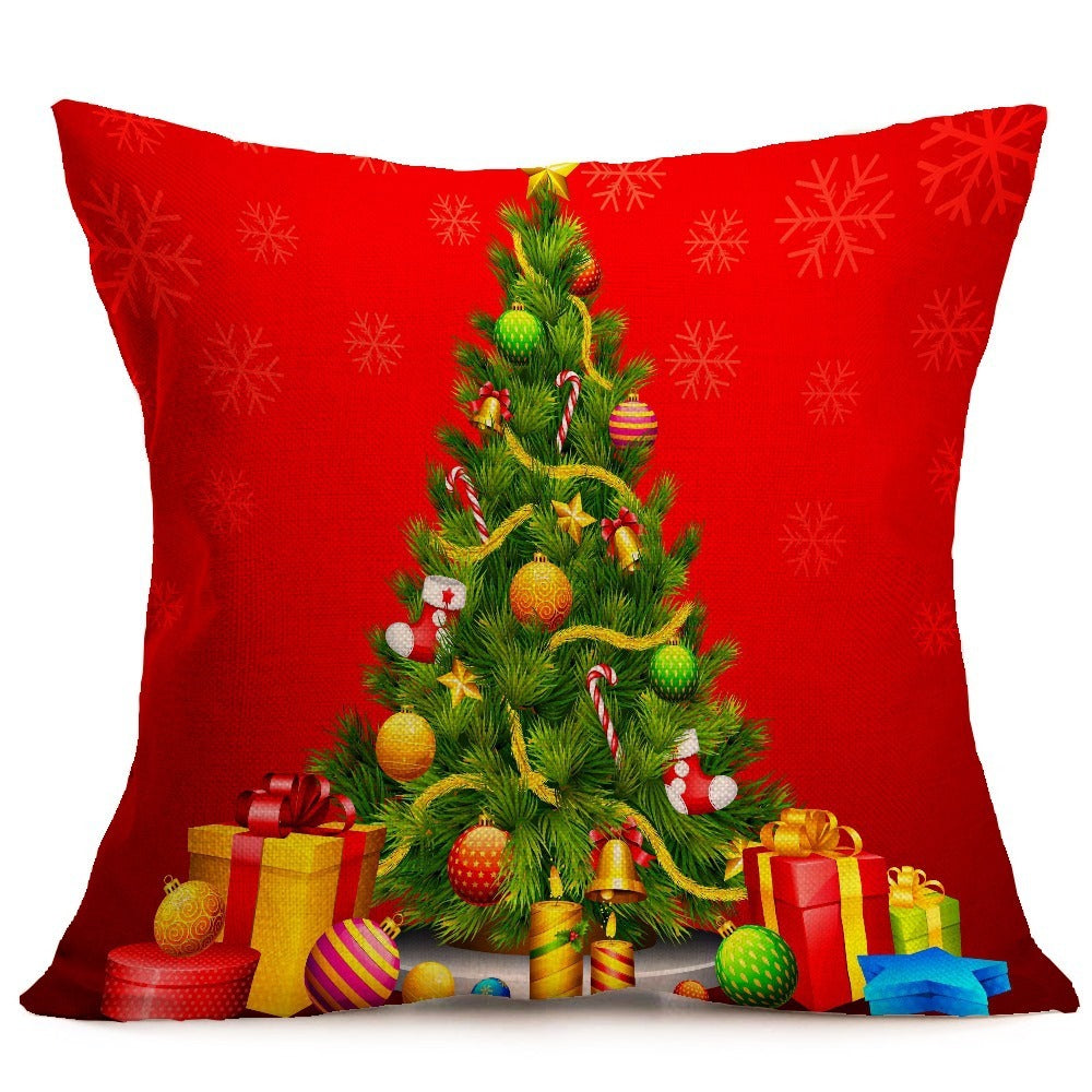 Christmas Festive Pattern Car & Sofa Pillow Pillowcase ✨