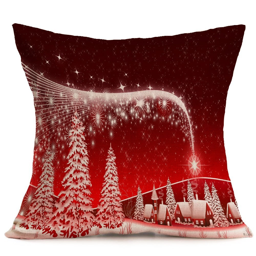 Christmas Festive Pattern Car & Sofa Pillow Pillowcase ✨
