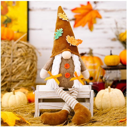 Thanksgiving Harvest Season Rudolf Doll