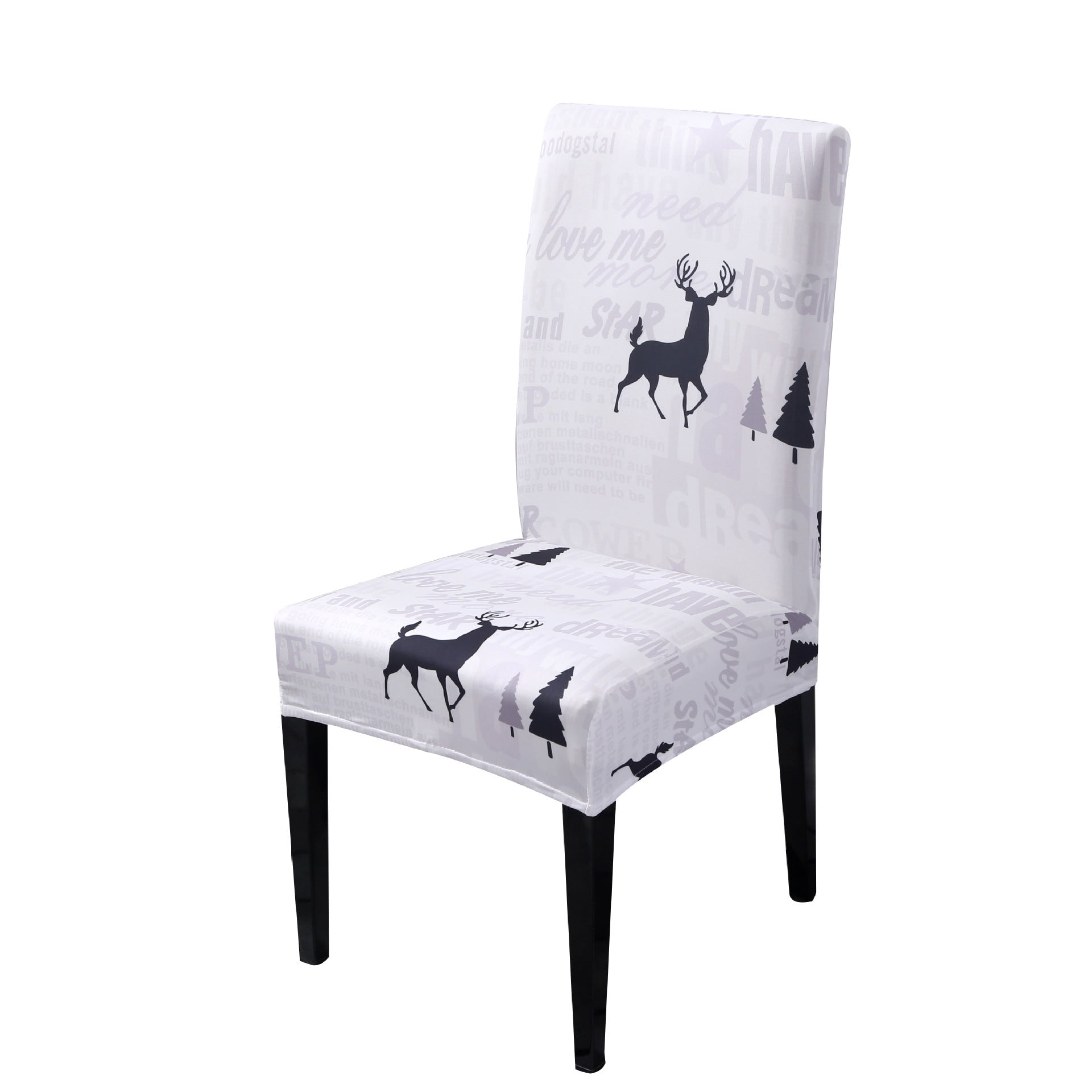 Christmas Universal Elastic Chair Cover – Festive Holiday Decor ✨