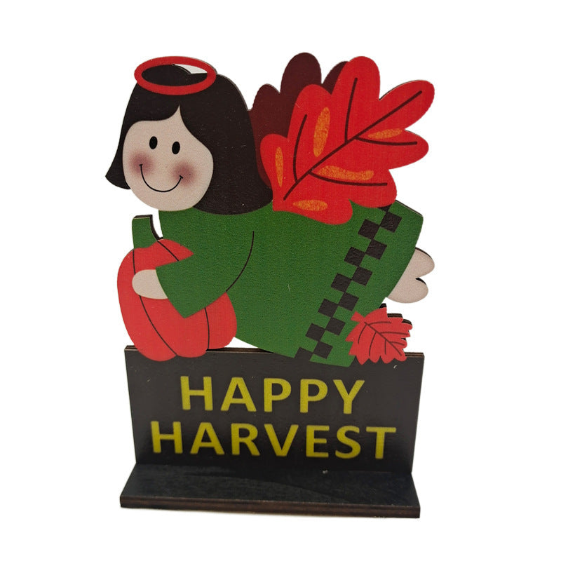 Thanksgiving Wooden Fall Signs – Rustic Harvest Table Decorations & Autumn Centerpieces