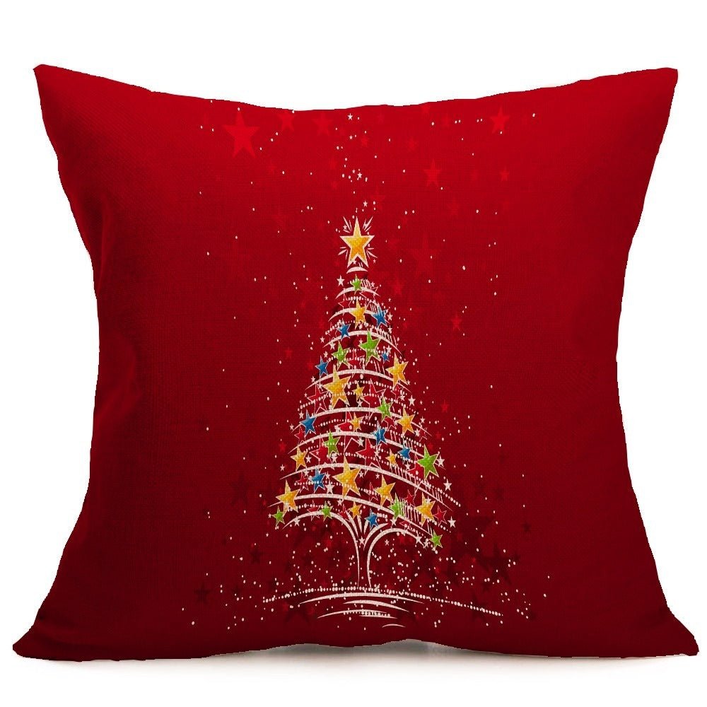 Christmas Festive Pattern Car & Sofa Pillow Pillowcase ✨