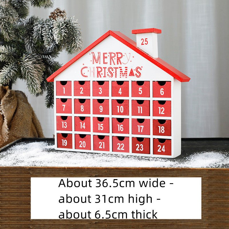 Christmas Wooden Countdown Calendar ✨