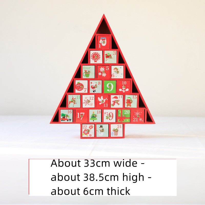 Christmas Wooden Countdown Calendar ✨