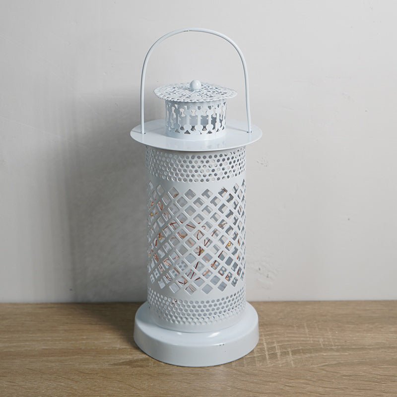 Creative Hollow Wind Lanterns – Handmade Iron Home Décor Lanterns