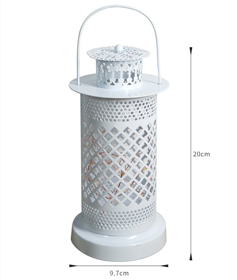 Creative Hollow Wind Lanterns – Handmade Iron Home Décor Lanterns