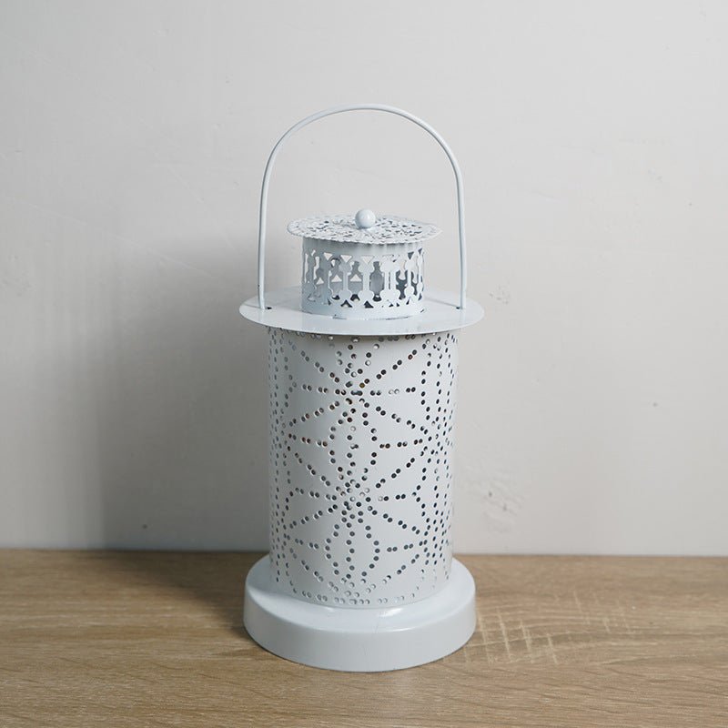 Creative Hollow Wind Lanterns – Handmade Iron Home Décor Lanterns