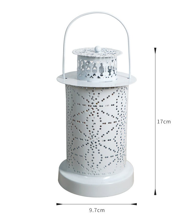 Creative Hollow Wind Lanterns – Handmade Iron Home Décor Lanterns