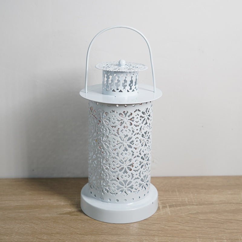 Creative Hollow Wind Lanterns – Handmade Iron Home Décor Lanterns