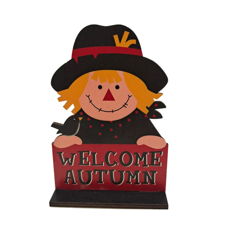 Thanksgiving Wooden Fall Signs – Rustic Harvest Table Decorations & Autumn Centerpieces