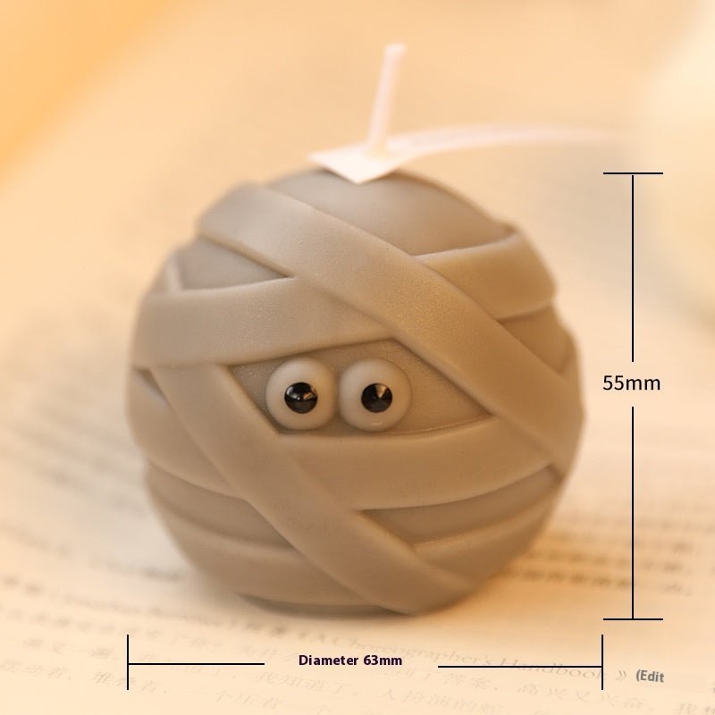 Halloween Rose Scented Sphere Candle – Handmade Soy Wax