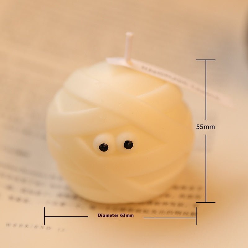 Halloween Rose Scented Sphere Candle – Handmade Soy Wax