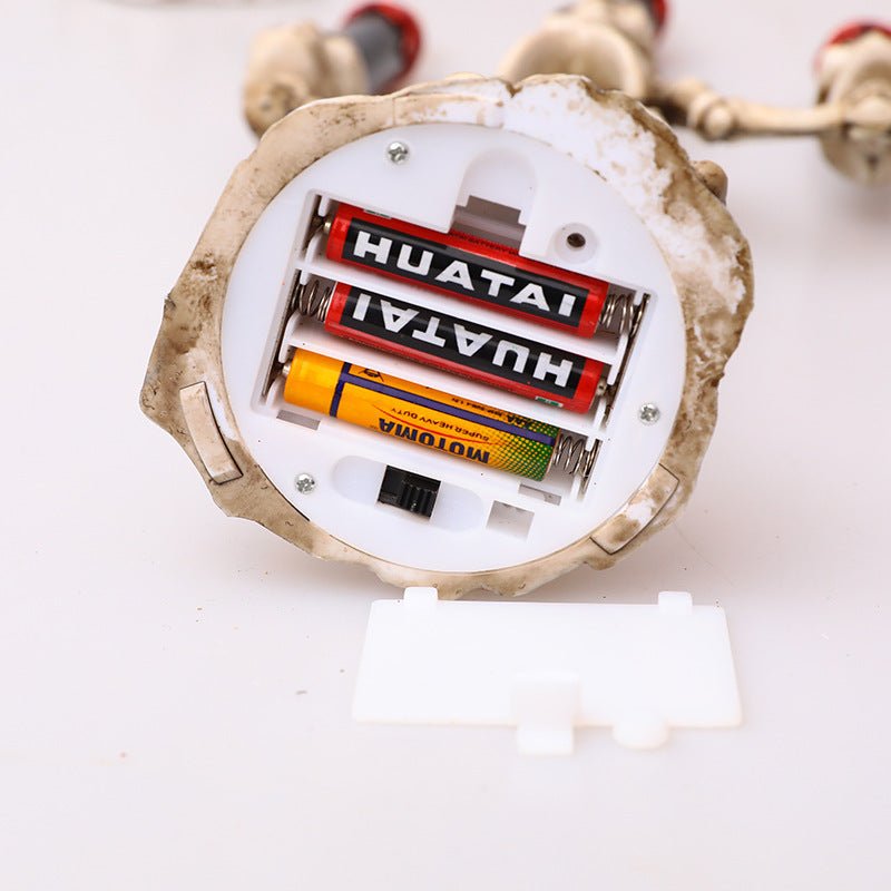 Halloween Skeleton Trio LED Candle Decoration