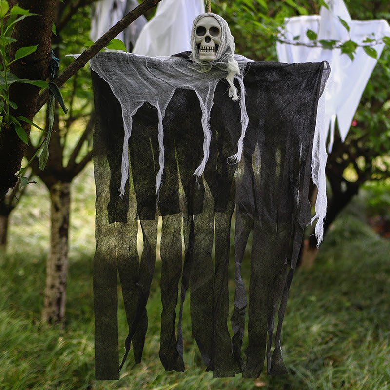 Halloween Skull Ghost Hanging Decoration – Haunted House & Tree Ornament