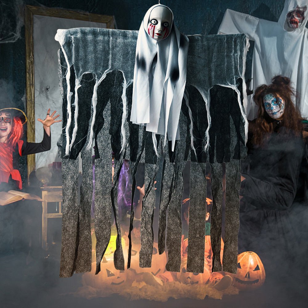 Halloween Skull Ghost Hanging Decoration – Haunted House & Tree Ornament