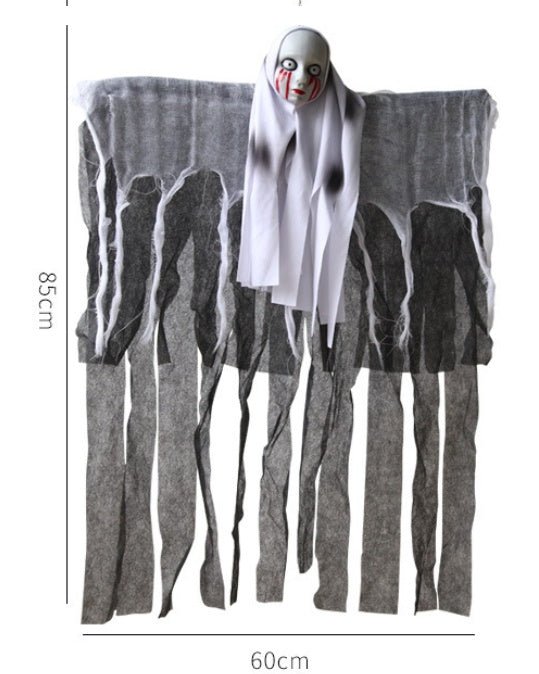 Halloween Skull Ghost Hanging Decoration – Haunted House & Tree Ornament