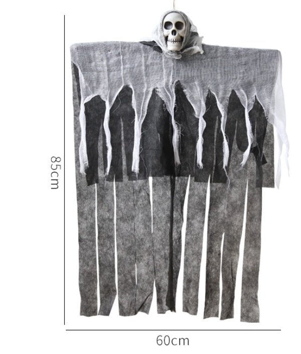 Halloween Skull Ghost Hanging Decoration – Haunted House & Tree Ornament