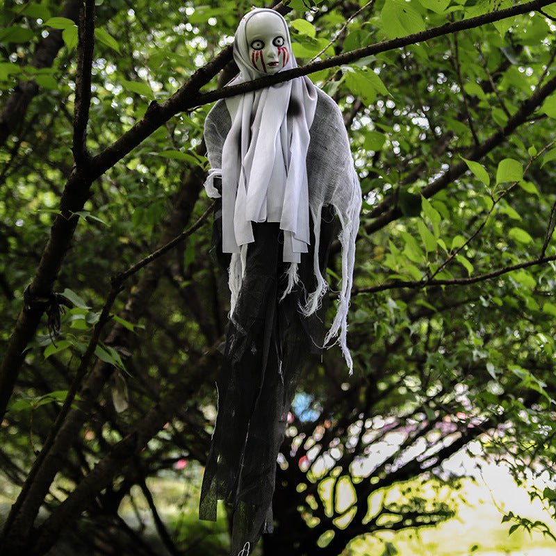 Halloween Skull Ghost Hanging Decoration – Haunted House & Tree Ornament
