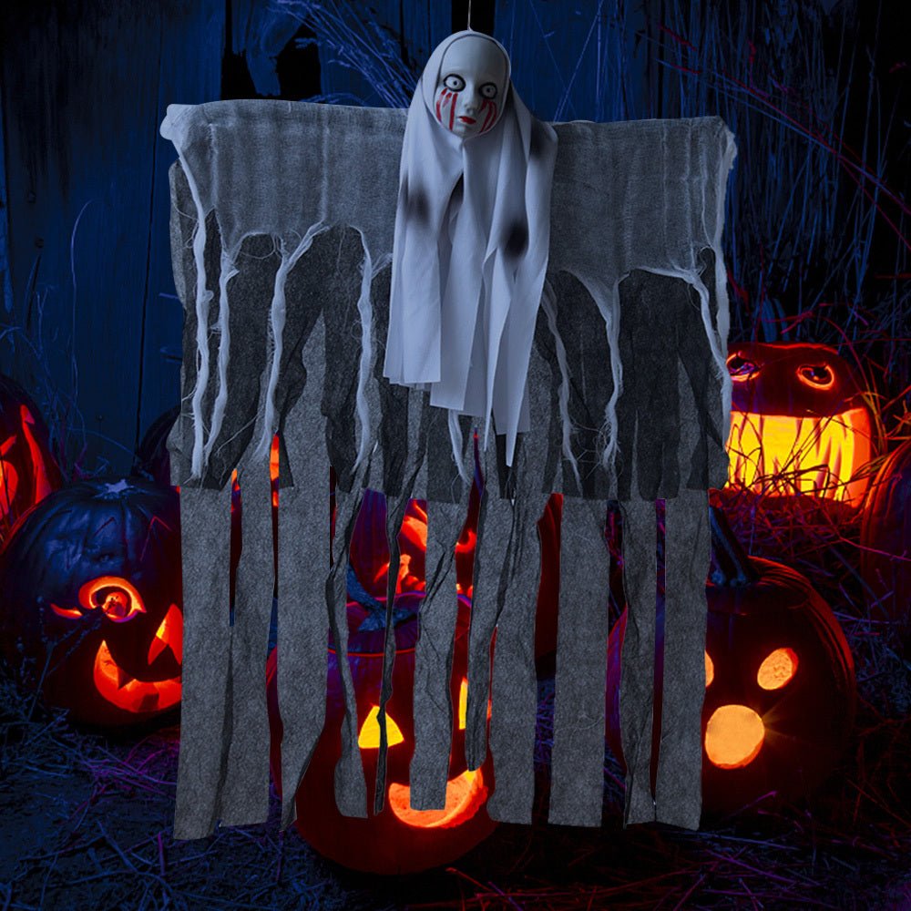 Halloween Skull Ghost Hanging Decoration – Haunted House & Tree Ornament