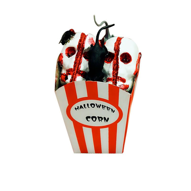 Halloween Skull Hanging Decor – Spooky Foam Skeleton Prop