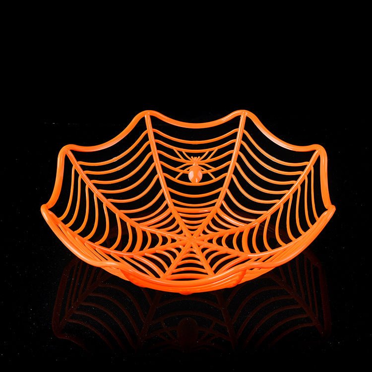 Halloween Spider Web Fruit Plate Decoration