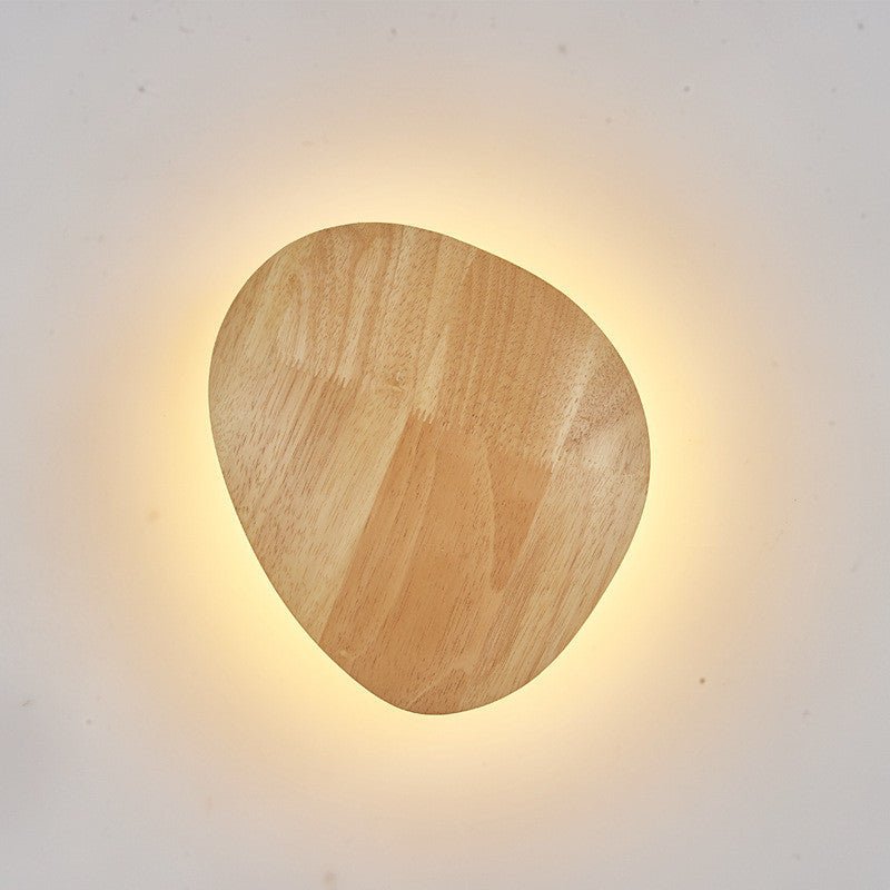 Log Art Wall Lamp – Modern Wooden LED Wall Light for Home Décor (Model MYB083)