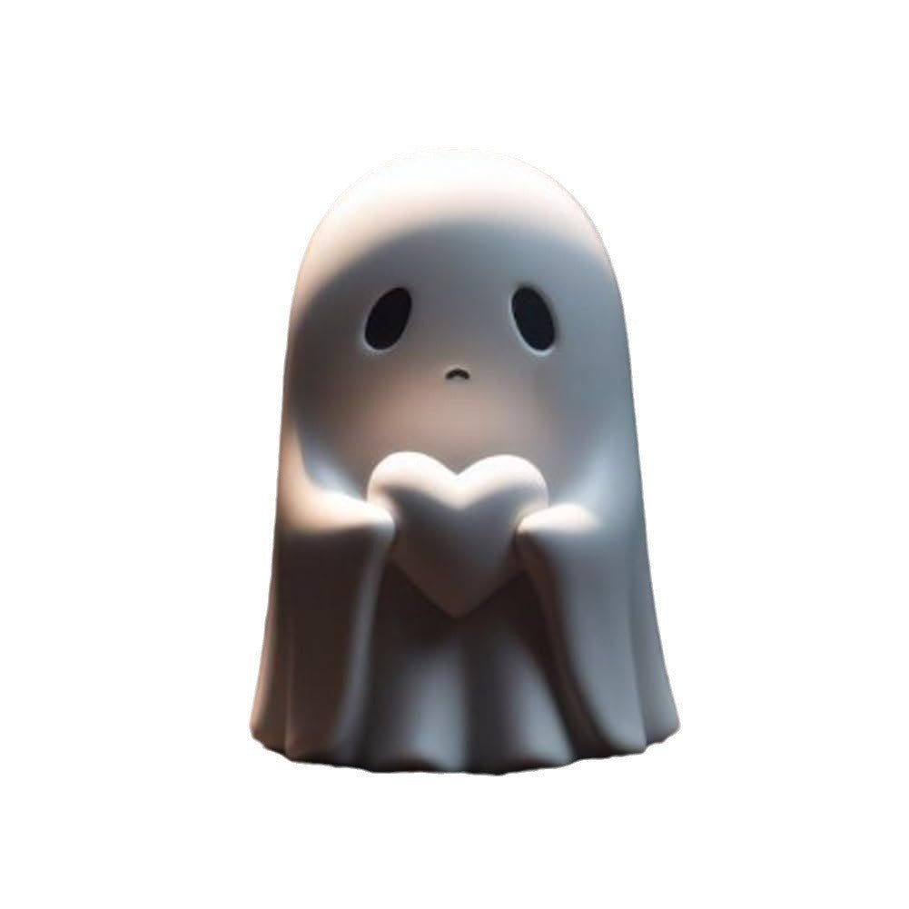 Multi - Functional Ghost Statues – Cute Halloween Home Decorations & Spooky Modern Centerpieces