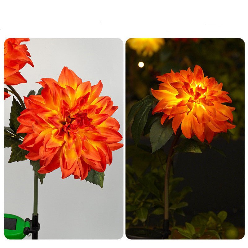 New Outdoor Waterproof Solar Lanterns – European - Style LED Garden & Yard Lights (Dahlia Series)