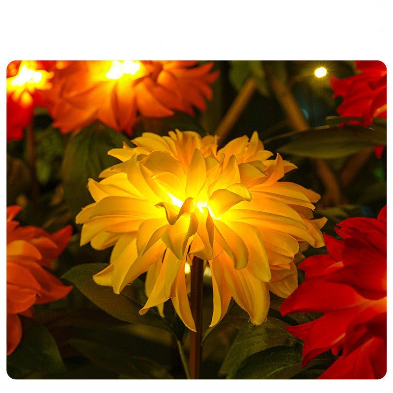 New Outdoor Waterproof Solar Lanterns – European - Style LED Garden & Yard Lights (Dahlia Series)