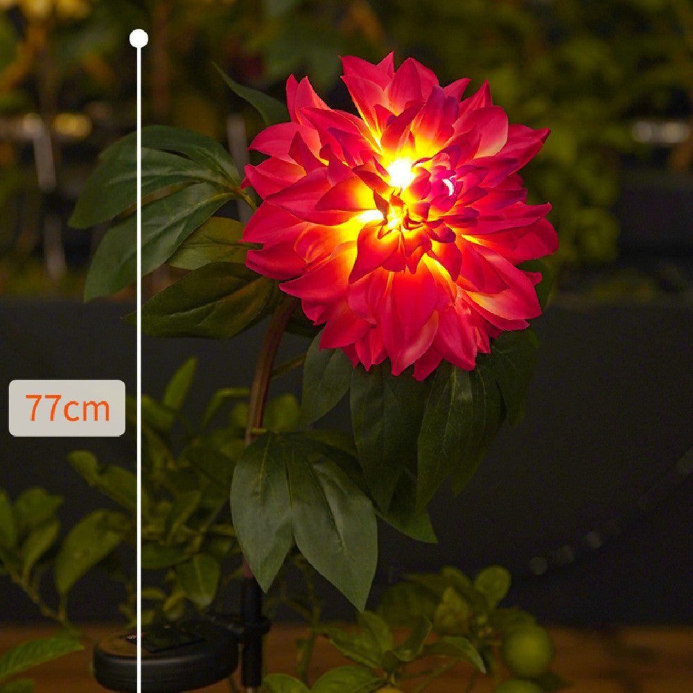 New Outdoor Waterproof Solar Lanterns – European - Style LED Garden & Yard Lights (Dahlia Series)