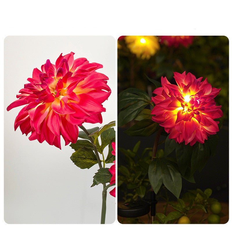 New Outdoor Waterproof Solar Lanterns – European - Style LED Garden & Yard Lights (Dahlia Series)