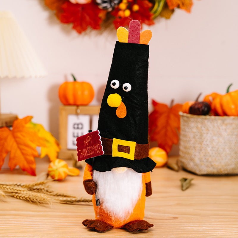 New Thanksgiving Home Decorations – Thanksgiving Turkey Doll Ornaments