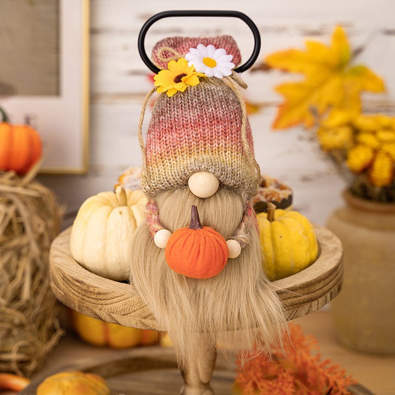 Thanksgiving Harvest Season Rudolf Doll