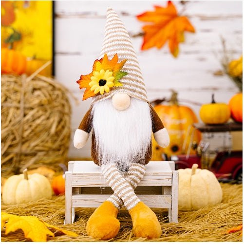 Thanksgiving Harvest Season Rudolf Doll