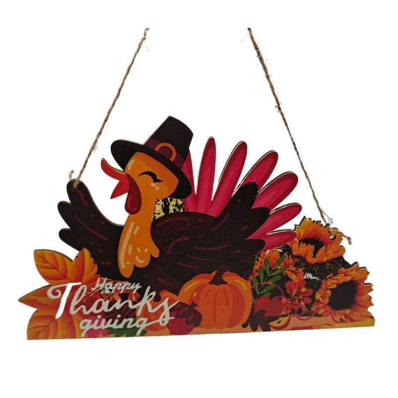 Thanksgiving Wooden Fall Signs – Rustic Harvest Table Decorations & Autumn Centerpieces